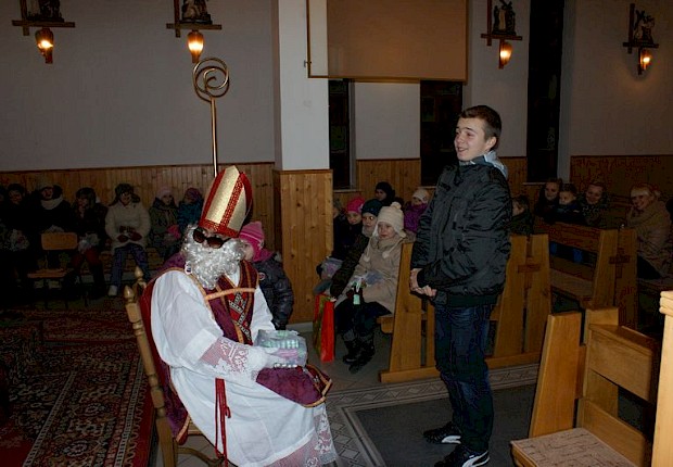 Spotkanie ze św. Mikołajem