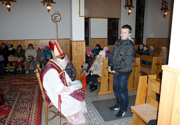 Spotkanie ze św. Mikołajem