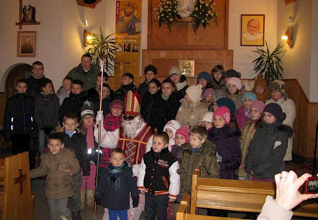 Spotkanie ze św. Mikołajem