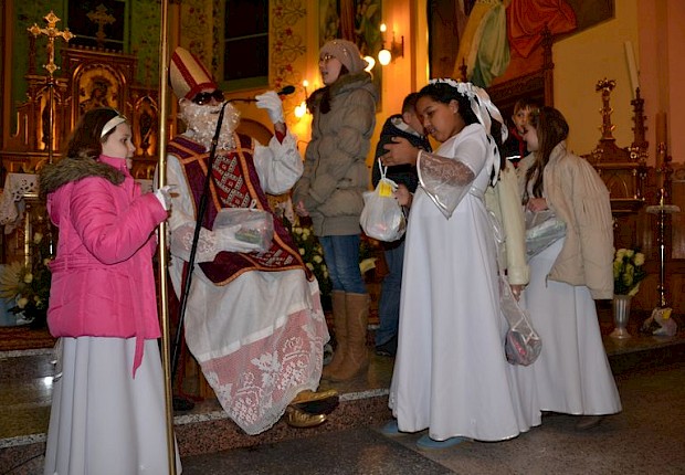 Spotkanie ze św. Mikołajem