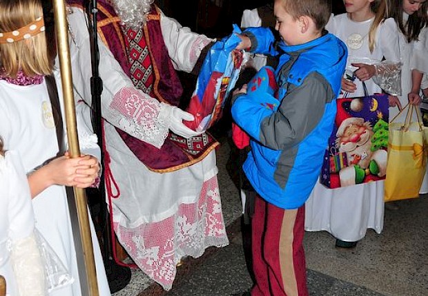 Spotkanie ze św. Mikołajem