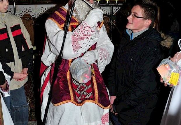 Spotkanie ze św. Mikołajem