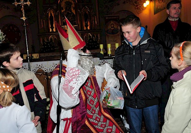 Spotkanie ze św. Mikołajem
