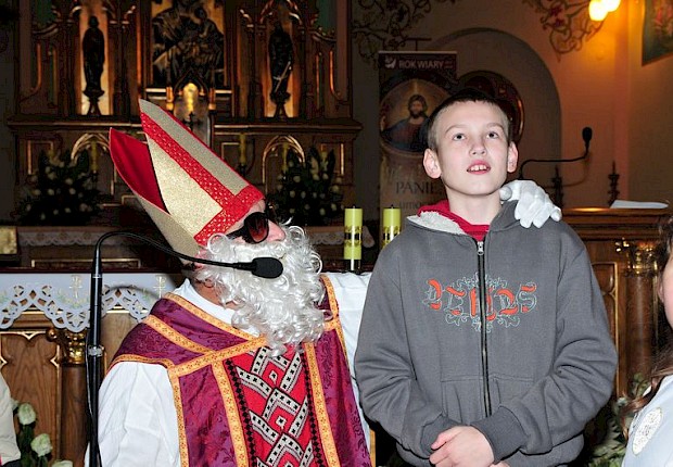 Spotkanie ze św. Mikołajem