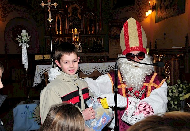 Spotkanie ze św. Mikołajem