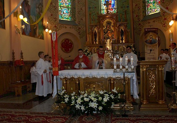 Msza prymicyjna ks. Łukasza Hołub