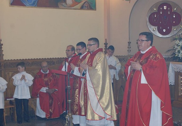 Msza prymicyjna ks. Łukasza Hołub