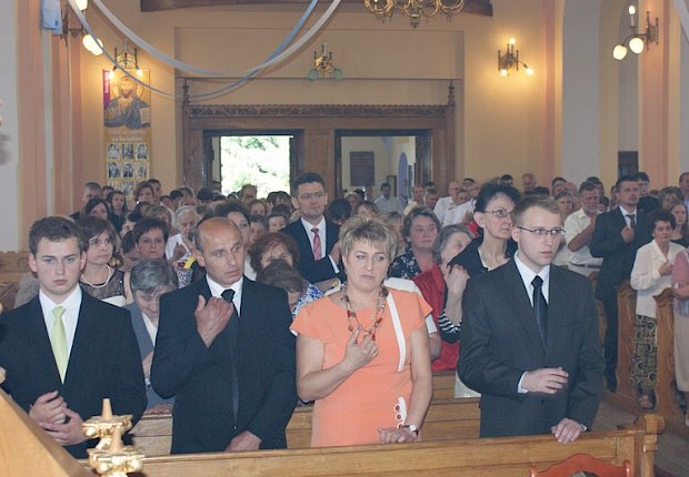 Msza prymicyjna ks. Łukasza Hołub