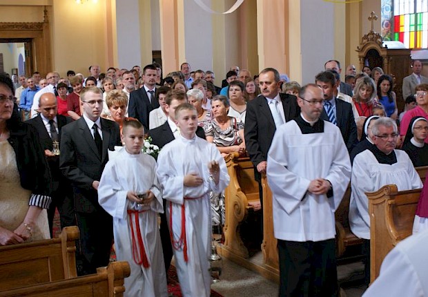 Msza prymicyjna ks. Łukasza Hołub