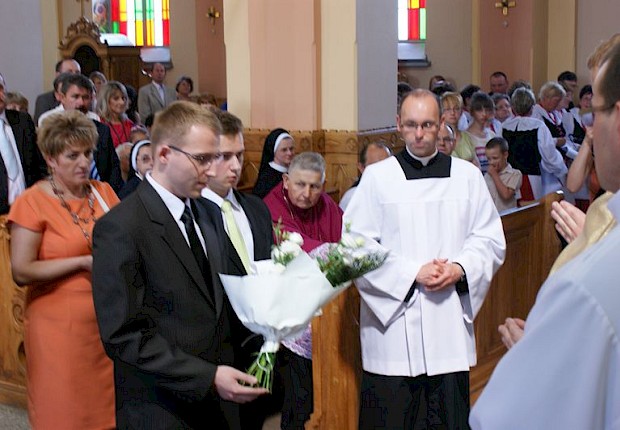 Msza prymicyjna ks. Łukasza Hołub