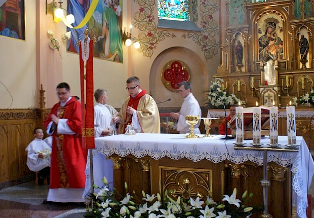 Msza prymicyjna ks. Łukasza Hołub