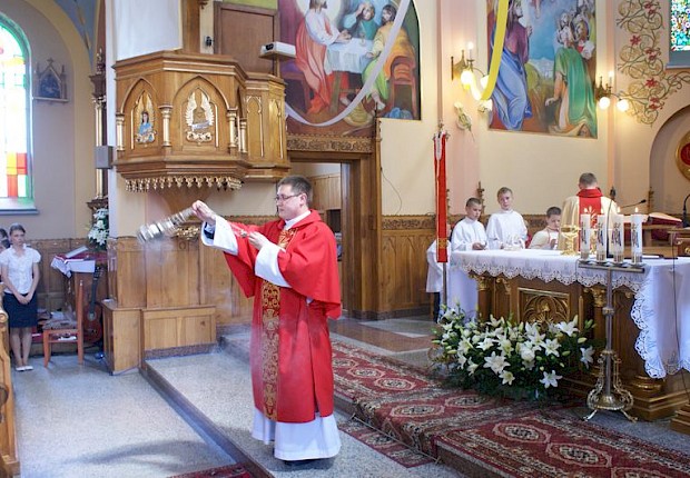 Msza prymicyjna ks. Łukasza Hołub