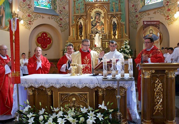 Msza prymicyjna ks. Łukasza Hołub