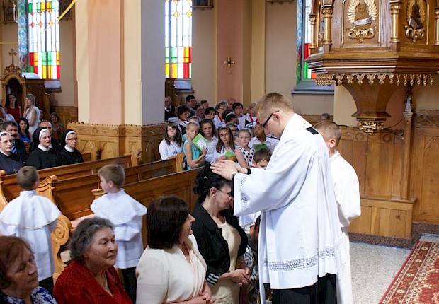 Msza prymicyjna ks. Łukasza Hołub