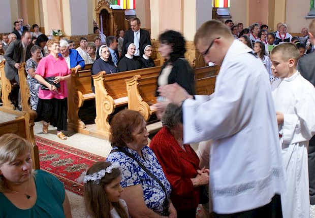 Msza prymicyjna ks. Łukasza Hołub