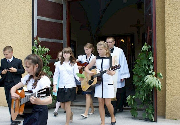 Msza prymicyjna ks. Łukasza Hołub