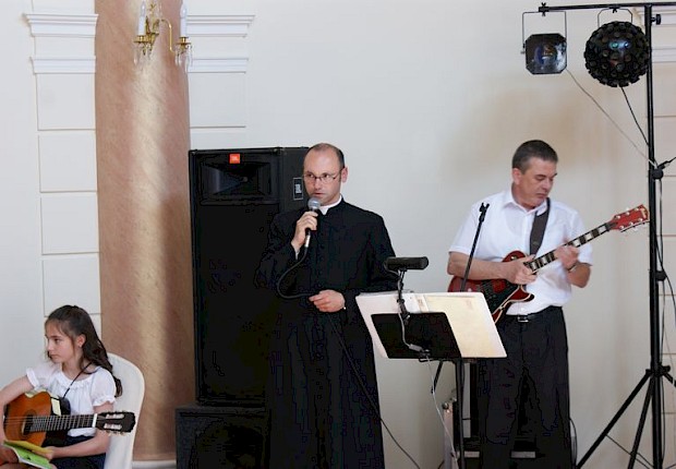 Przyjęcie prymicyjne ks. Łukasza Hołub