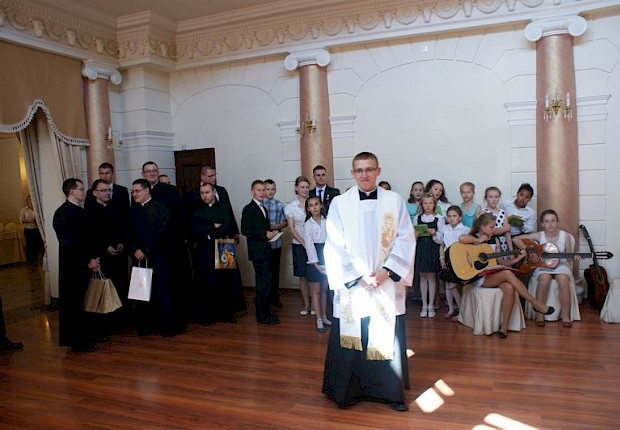 Przyjęcie prymicyjne ks. Łukasza Hołub