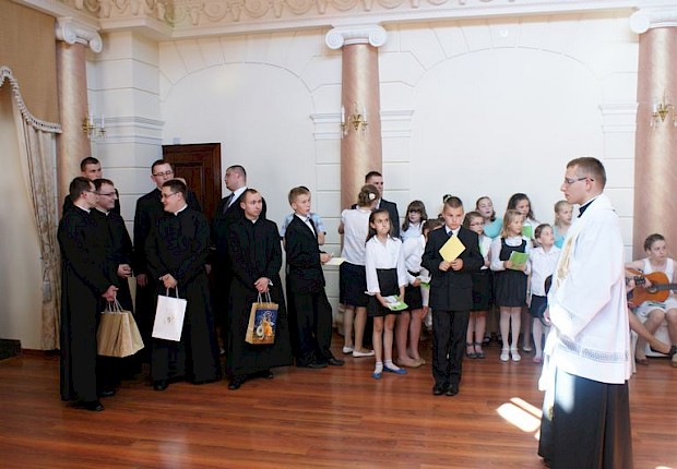 Przyjęcie prymicyjne ks. Łukasza Hołub