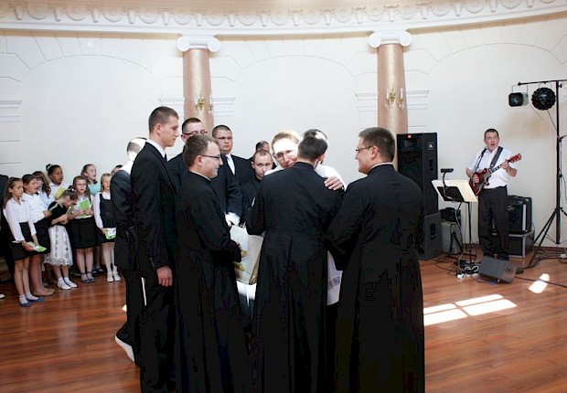 Przyjęcie prymicyjne ks. Łukasza Hołub