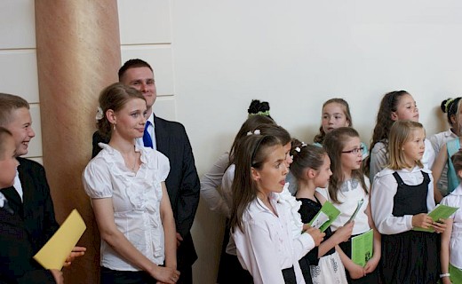 Przyjęcie prymicyjne ks. Łukasza Hołub