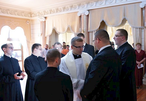 Przyjęcie prymicyjne ks. Łukasza Hołub