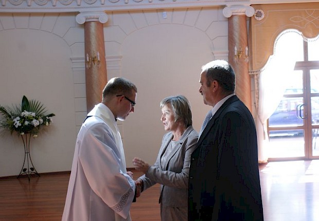 Przyjęcie prymicyjne ks. Łukasza Hołub