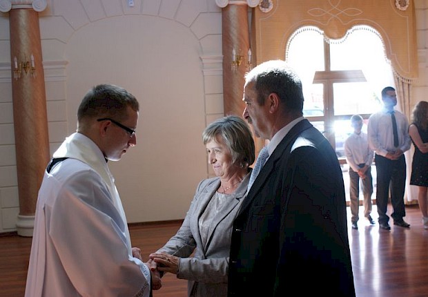 Przyjęcie prymicyjne ks. Łukasza Hołub
