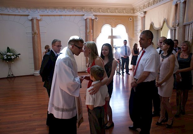 Przyjęcie prymicyjne ks. Łukasza Hołub