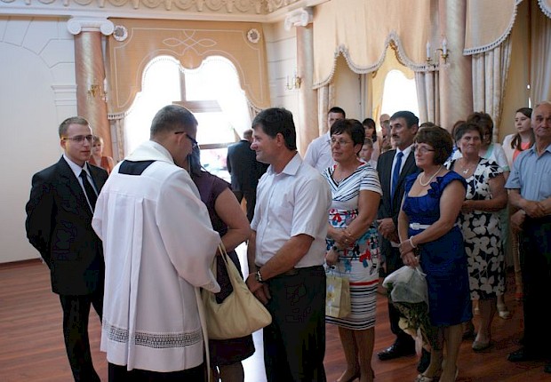 Przyjęcie prymicyjne ks. Łukasza Hołub