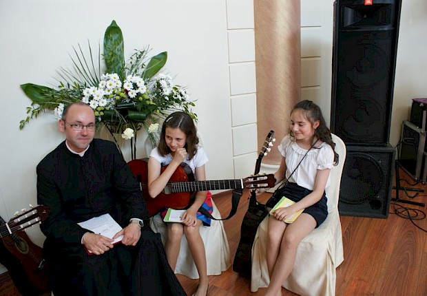 Przyjęcie prymicyjne ks. Łukasza Hołub