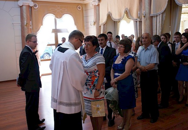 Przyjęcie prymicyjne ks. Łukasza Hołub