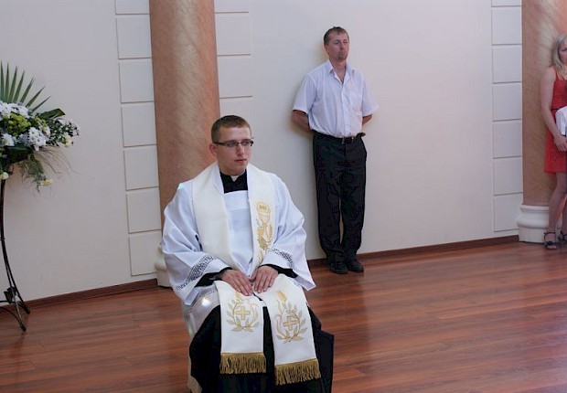 Przyjęcie prymicyjne ks. Łukasza Hołub