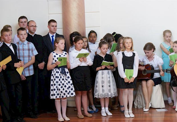 Przyjęcie prymicyjne ks. Łukasza Hołub