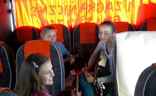 Pielgrzymka dzieci komunijnych na Kalwarię Pacławską