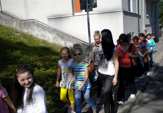 Pielgrzymka dzieci komunijnych na Kalwarię Pacławską