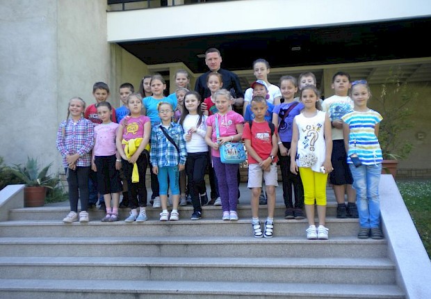 Pielgrzymka dzieci komunijnych na Kalwarię Pacławską