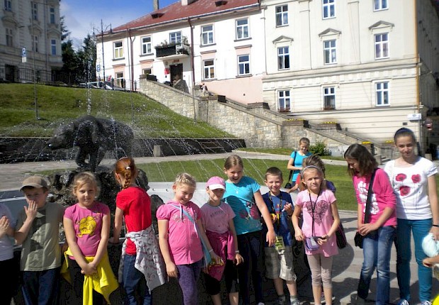 Pielgrzymka dzieci komunijnych na Kalwarię Pacławską
