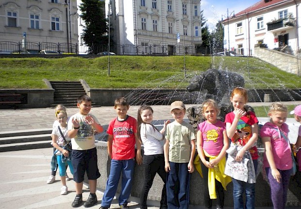 Pielgrzymka dzieci komunijnych na Kalwarię Pacławską