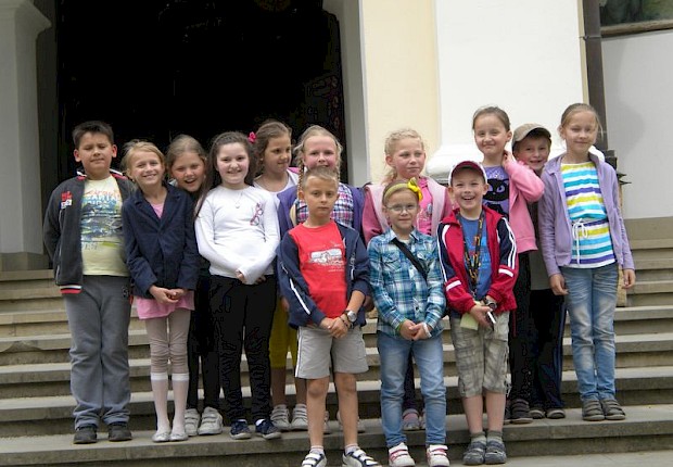 Pielgrzymka dzieci komunijnych na Kalwarię Pacławską