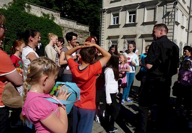 Pielgrzymka dzieci komunijnych na Kalwarię Pacławską