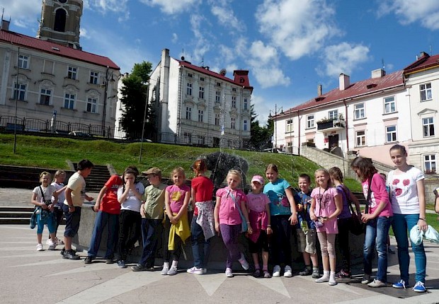 Pielgrzymka dzieci komunijnych na Kalwarię Pacławską