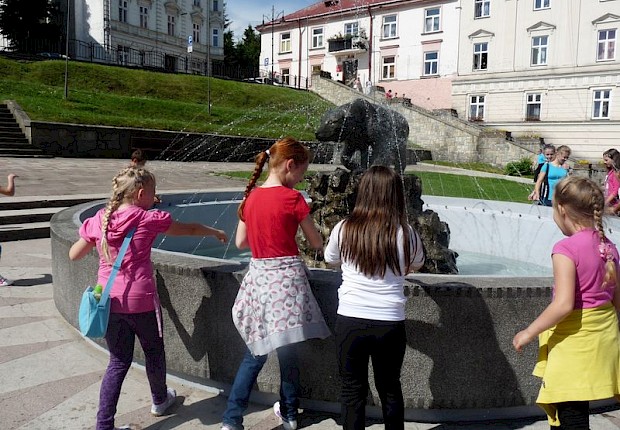 Pielgrzymka dzieci komunijnych na Kalwarię Pacławską