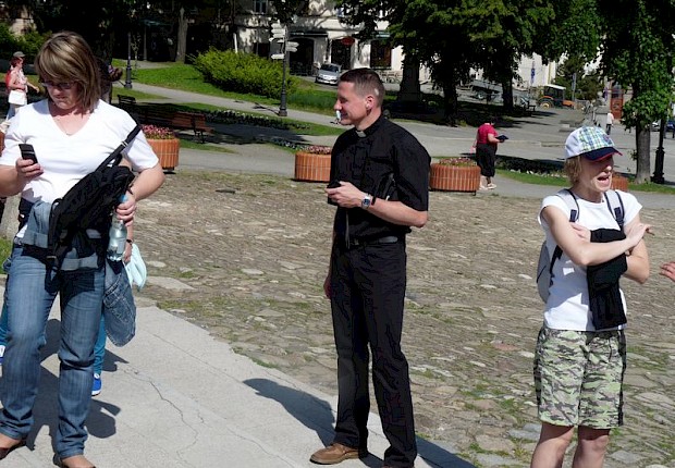 Pielgrzymka dzieci komunijnych na Kalwarię Pacławską