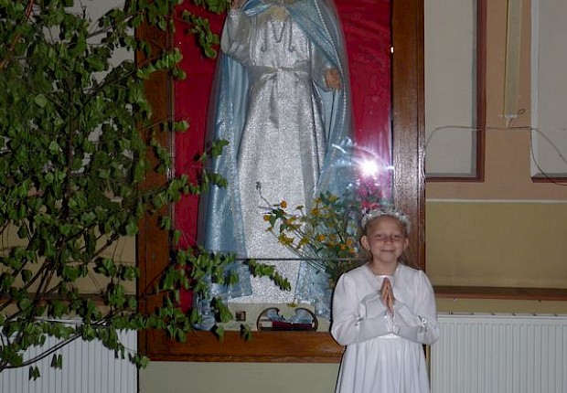 Pielgrzymka dzieci komunijnych na Kalwarię Pacławską