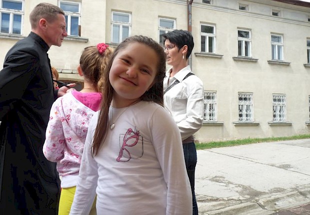 Pielgrzymka dzieci komunijnych na Kalwarię Pacławską