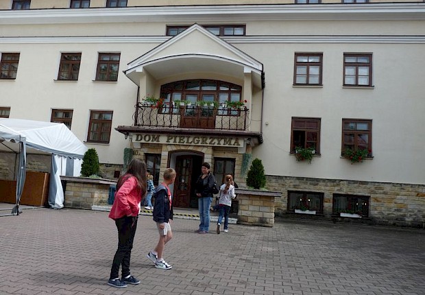 Pielgrzymka dzieci komunijnych na Kalwarię Pacławską