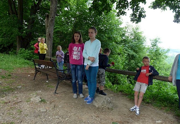 Pielgrzymka dzieci komunijnych na Kalwarię Pacławską