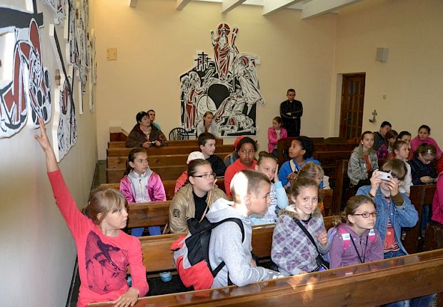 Pielgrzymka liturgicznej służby ołtarza do Kalwarii Pacławskiej