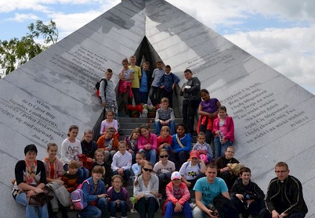 Pielgrzymka liturgicznej służby ołtarza do Kalwarii Pacławskiej